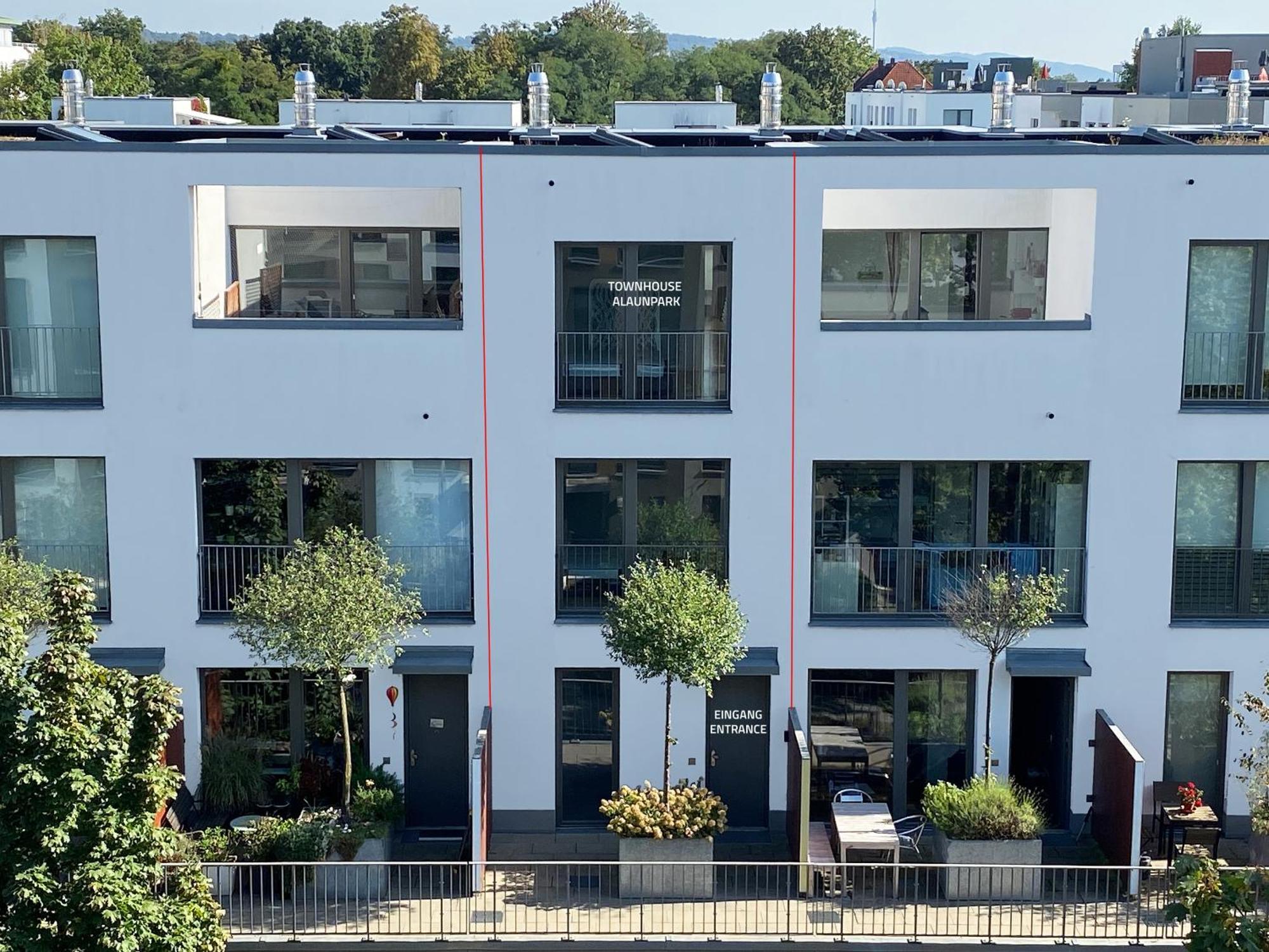 Townhouse Alaunpark Villa Dresden Exteriör bild